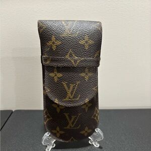 Louis Vuitton Tan Leather Case